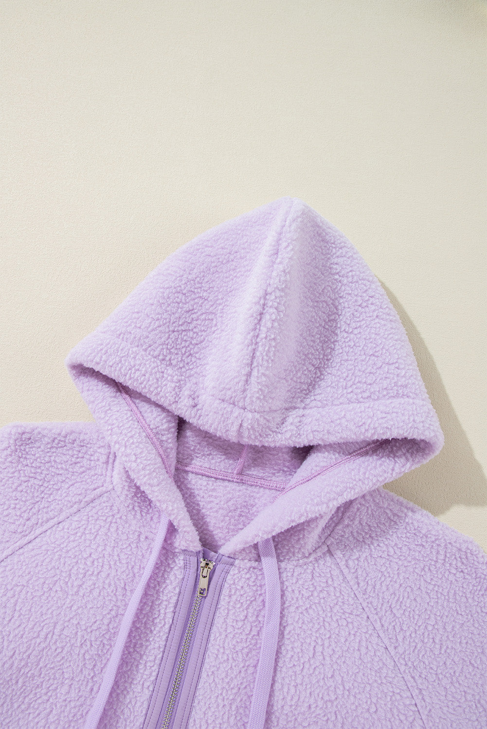 Frosted Lilac Sherpa Hoodie