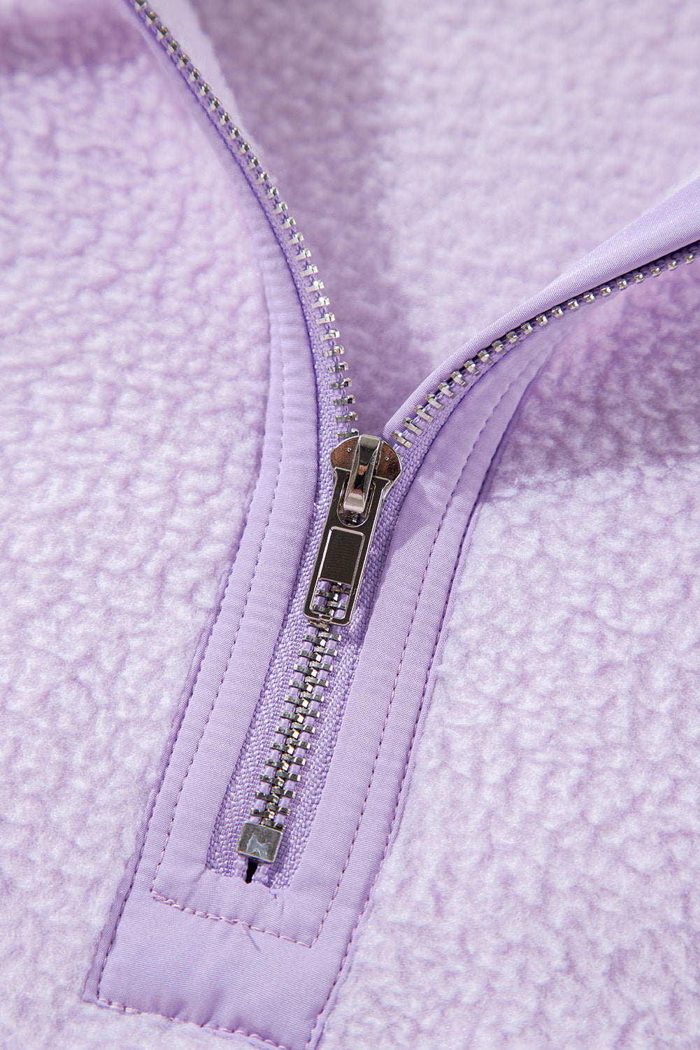 Frosted Lilac Sherpa Hoodie