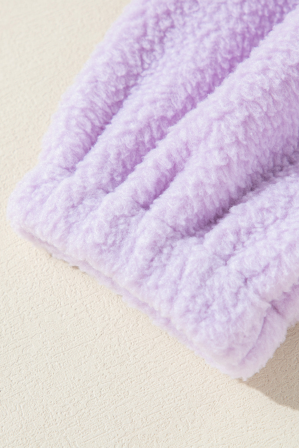 Frosted Lilac Sherpa Hoodie