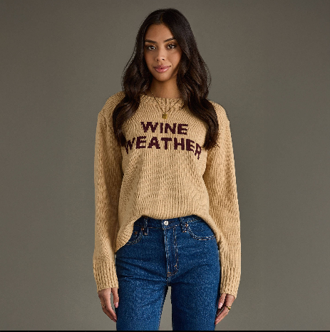 Wine Weather Sweater
